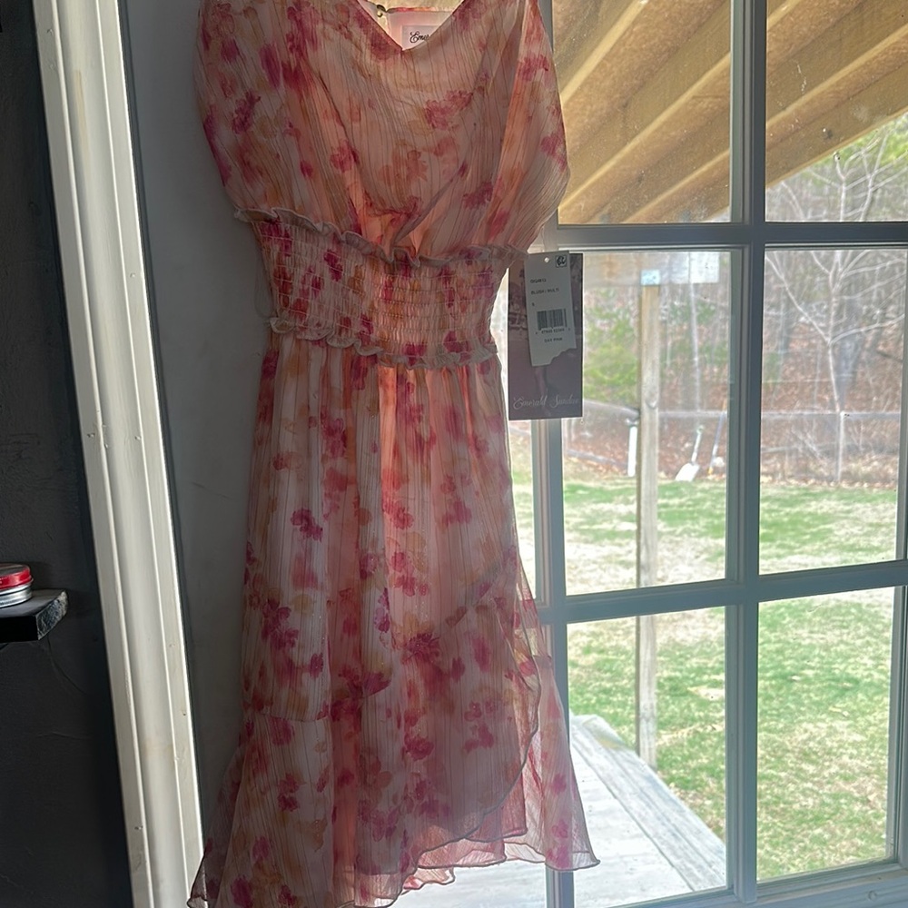Floral Pink Dress